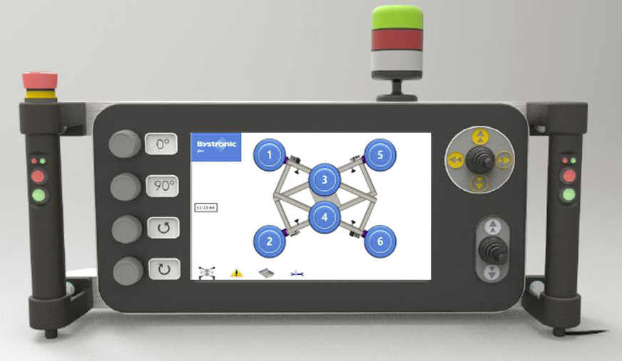Predictive maintenance is possible with the new B’Vacoom generation. Built-in sensors report the need to replace the suction plate or other components for vacuum generation at an early stage.