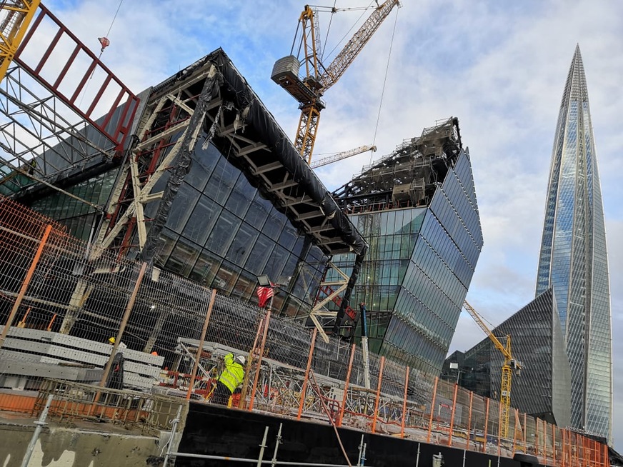 Completion of this next phase of building the Lakhta Center in St. Petersburg is scheduled for 2021.