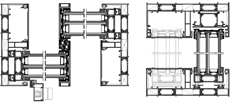 The precision-processed aluminium profiles have been optimized, among other aspects, for fast water drainage.