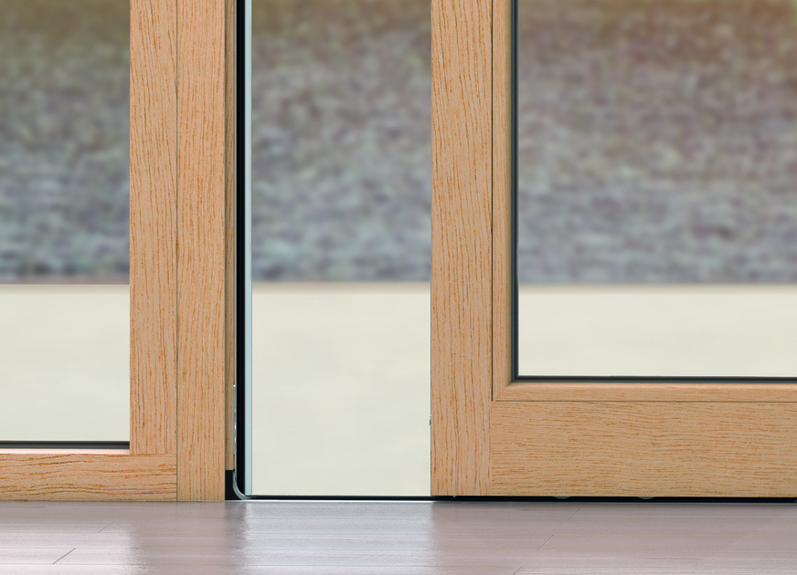 Full accessibility: the Roto Patio Life has an absolutely flat threshold.
