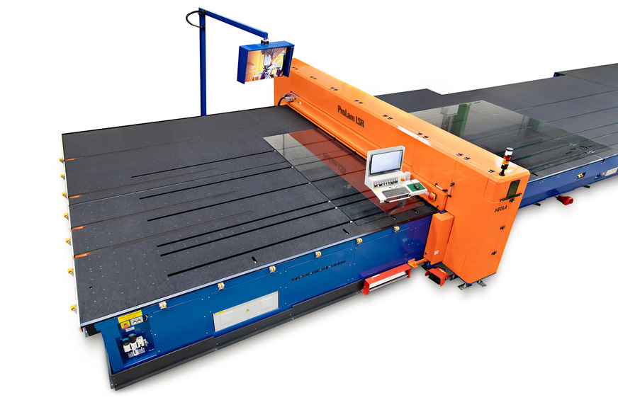 Overall, this new laser cutting technology allows efficiency gains of up to 20 per cent when cutting laminated safety glass.