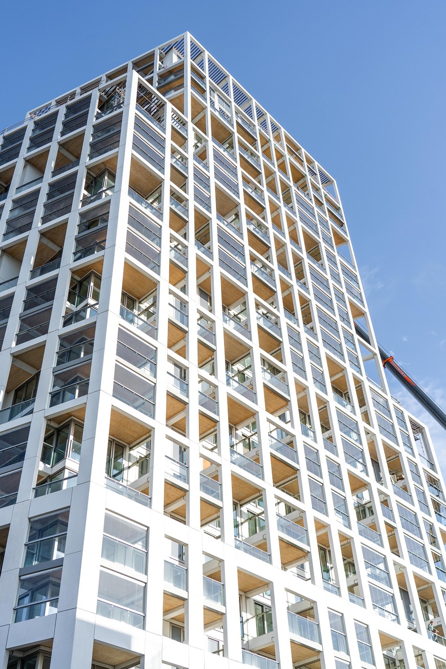 Lumon products fit in with the exquisite architectural appearance of the complex.