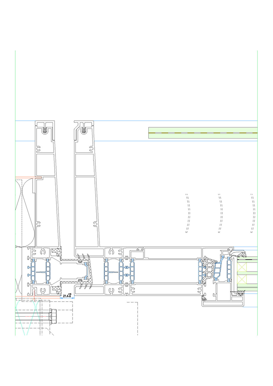 The one-piece saddle seal developed in-house can accommodate extreme tolerances and was developed by Hueck engineers together with the metal construction company FKN.