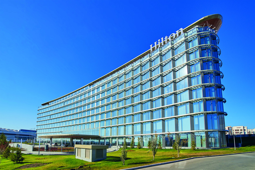 For the Hilton Hotel in Astana, Kazakhstan, H.B. Fuller | Kömmerling supplied the Warm Edge System Ködispace 4SG and the Structural Glazing Silicone Ködiglaze S. The GD 826 N weather sealant provides additional protection.