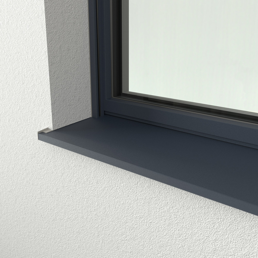 The window is then installed just before the furniture van arrives at the door.