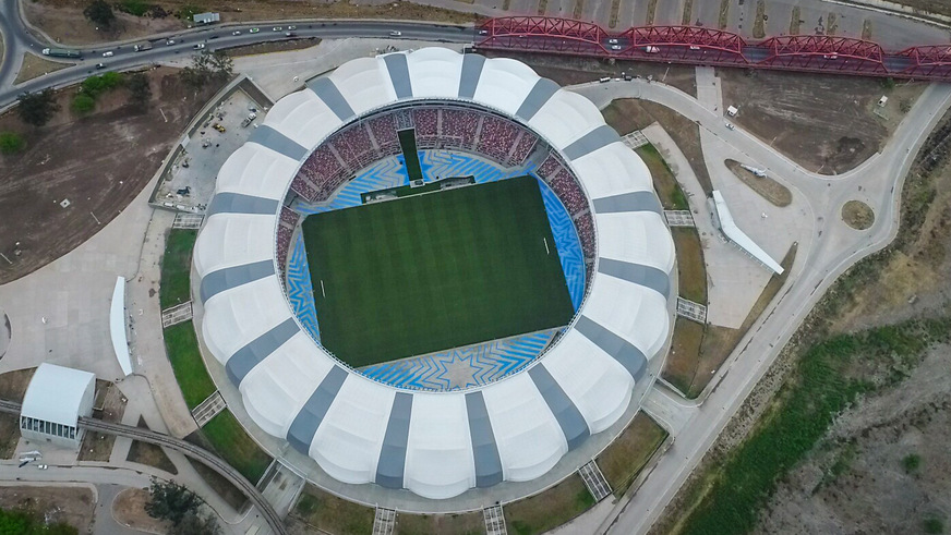 The Mother of Cities Stadium in Santiago del Estero - the oldest city in Argentina.