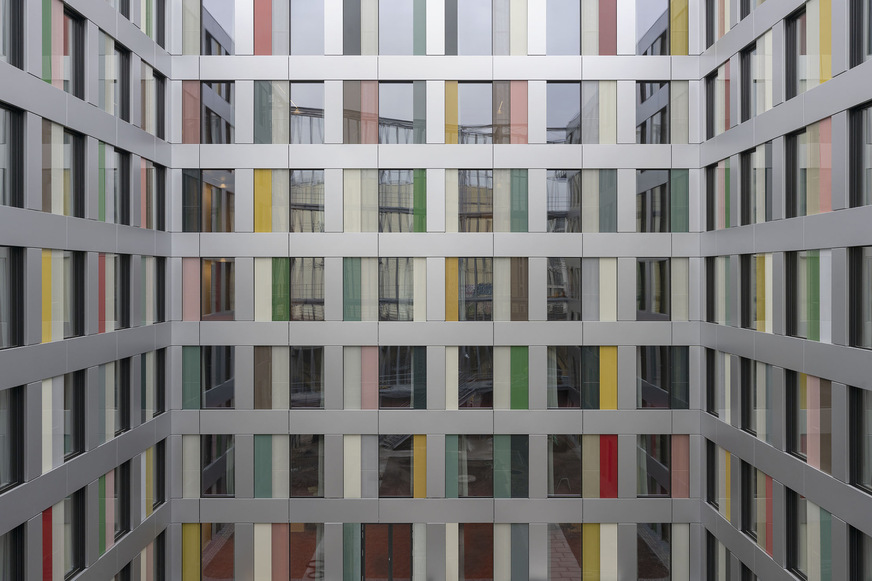 The planners had a free hand in choosing the colours.