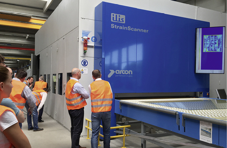 The StrainScanner, which was jointly developed by arcon and ilis to detect anisotropies, makes it possible to detect them during production and readjust the ESG furnace if necessary.