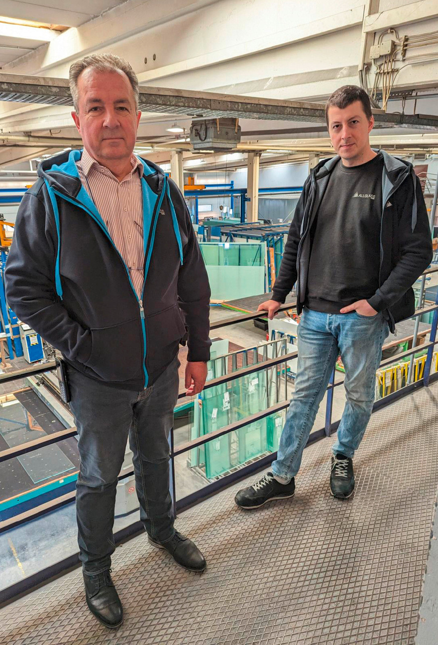 Managing Director Darko Grnjak and his son Alexander run the business of KAB Allglass.