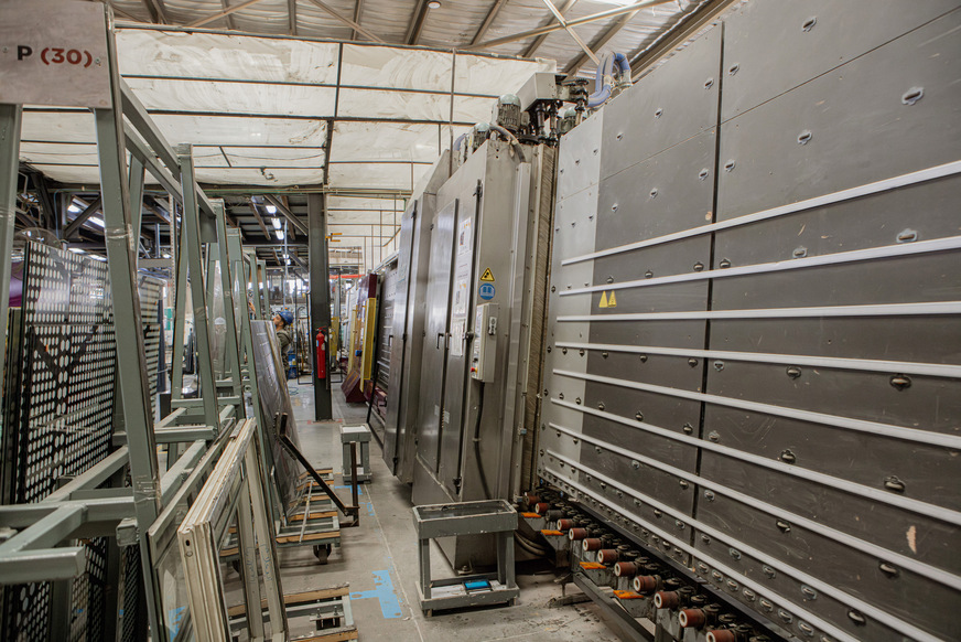 The Lisec insulating glass line from Decorative Glass.