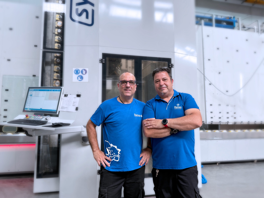 Operators Felipe and Javier find that working with the systron proHD is not only more efficient, but also more motivating.