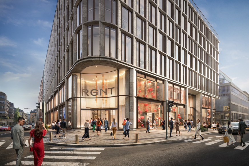 Designed by Schmidt Hammer Lassen Architects, RGNT is a visually appealing building.