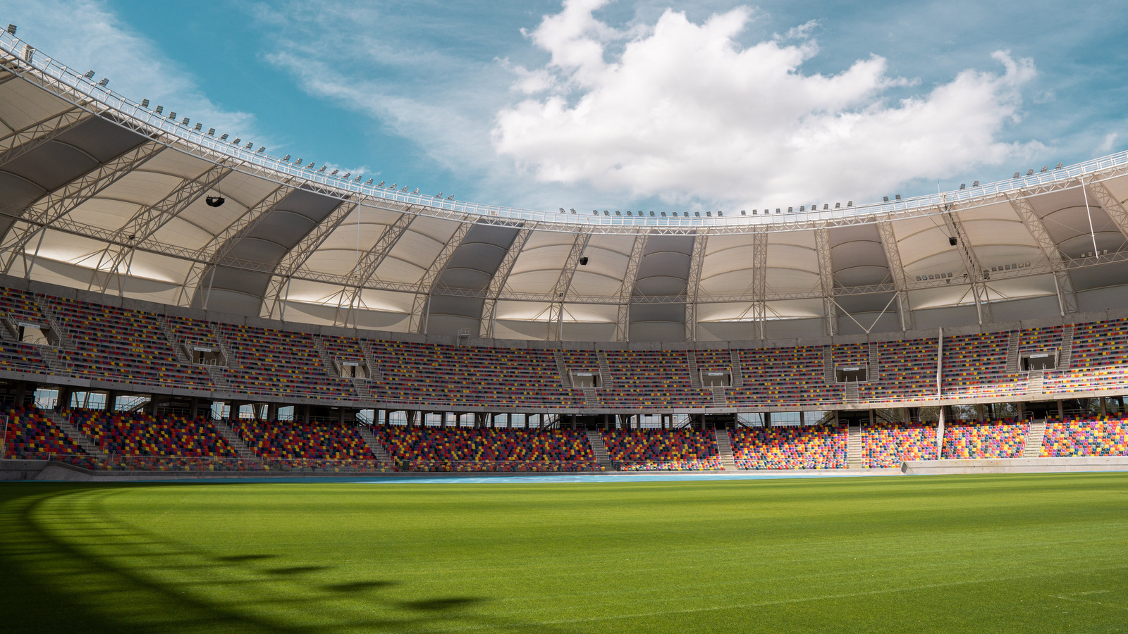 SentryGlas A safe football stadium with clear views of the pitch