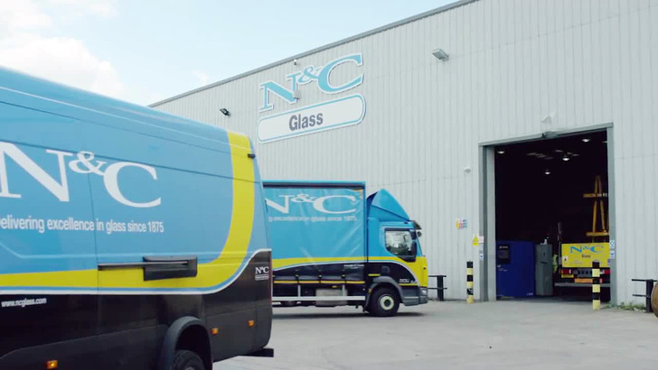 Nicholls and Clarke Glass Ltd is one of the largest independent glass companies in England and has been a business partner of Lisec Software for over 20 years. - © Lisec
