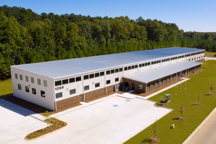 View from above of the new location of Hegla Corp. in Stockbridge, Georgia, USA. - © Hegla
