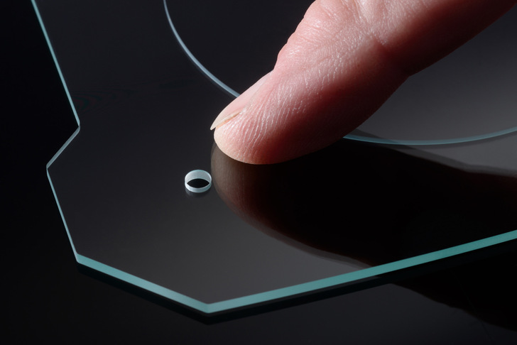 No longer an impossibility: Laser technology allows the cutting of toughened and  tempered safety glass. - © Rofin
