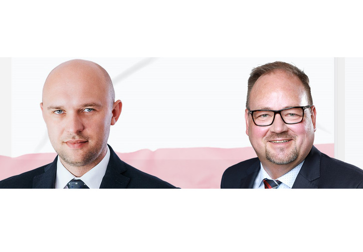 Michał Siergiejewicz and Thomas Wellendorf are the managing directors of the new Hegla subsidiary in Poland. - © Hegla
