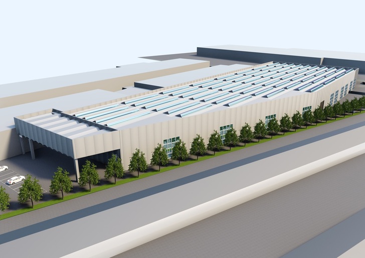 The new Finstral plant in Oppeano will be, in its own words, "the most modern and sustainable insulating glass production plant in Europe." - © Finstral
