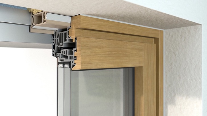 A two-stage window installation with installation frame offers many advantages.