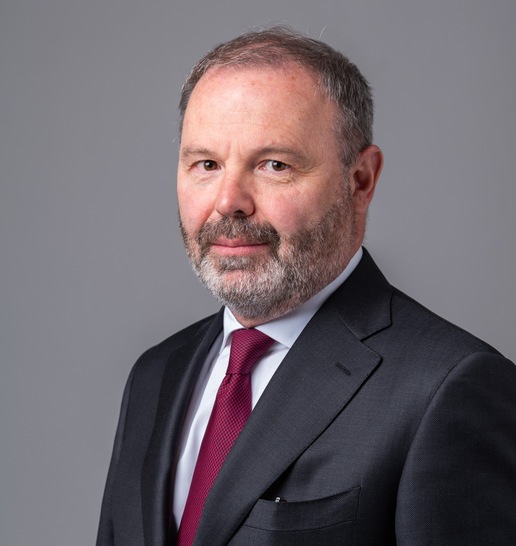 Dino Zandonella Necca, the newly elected GIMAV President