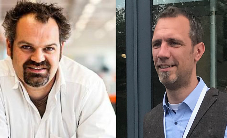 Marcel Bilow of TU Delft and Hannes Spiß of Isolar.