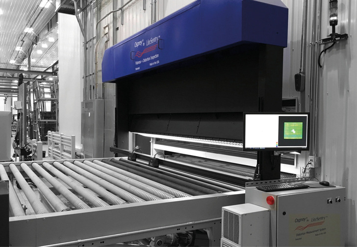 Possible scanner placement of an Osprey 10_Distortion at an ESG/TVG line