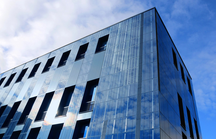 Buildings with solar facades are getting more and more popular.