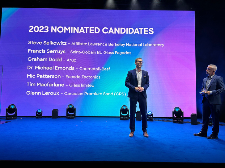 Glaston CEO Anders Dahlblom at the opening of GPD 2023 in Tampere, Finland.