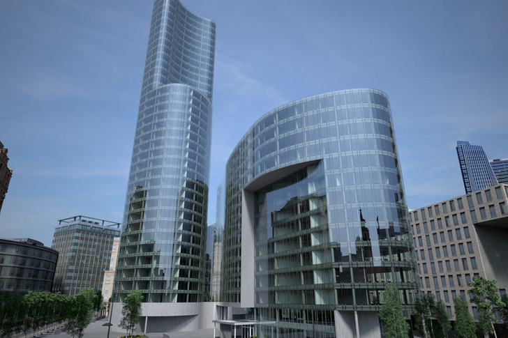 No less than three new "Stopray" coatings now effectively protect façade glass from overheating in summer and allow plenty of daylight into the building.