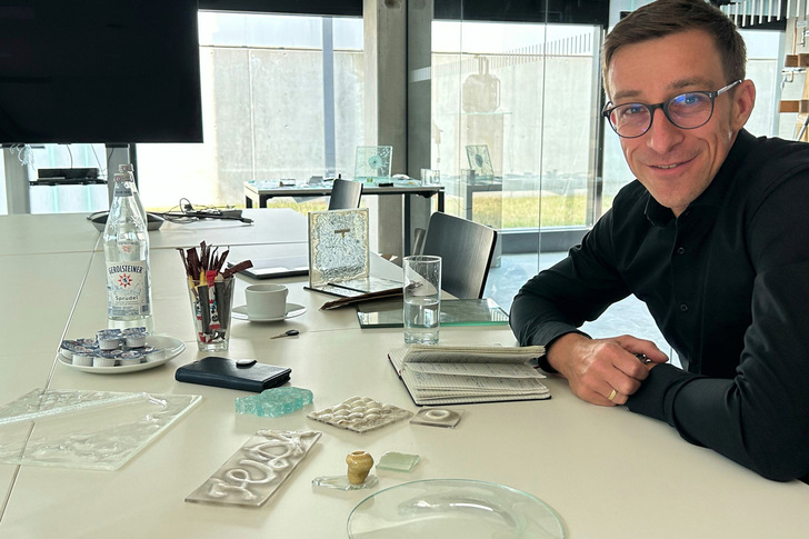 Matthias Seel, head of the Glass Competence Center at the University of Darmstadt