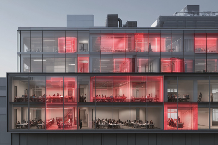 Schüco supports the implementation of needs-based fire and smoke protection solutions in buildings.