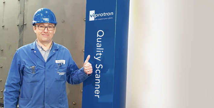 Rolf Kiener, Technical Manager at Flachglas Switzerland.