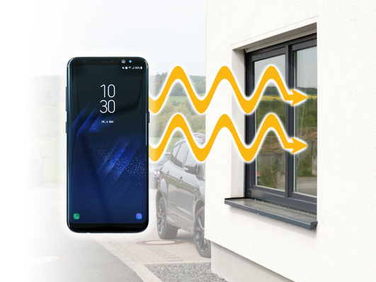 The level of penetrability for wireless communication is significantly enhanced by laser processing and once treated, is comparable to that of uncoated glass.