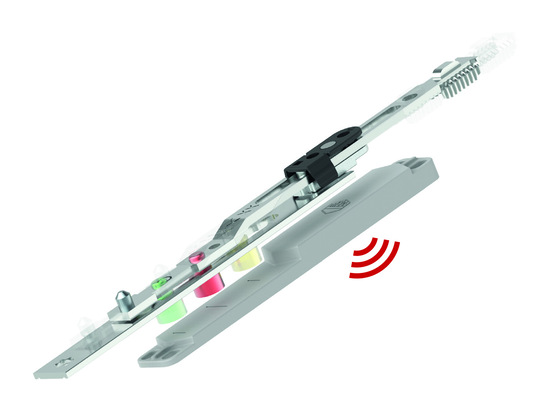 Due to its rebate width of only 18mm, it fits in every window and door frame and is therefore suitable for retrofitting.