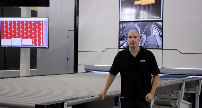 David Bunting, General Manager of Architectural Glass Products (AGP).