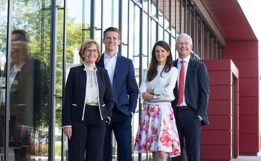 The successful entrepreneur family Strunz.