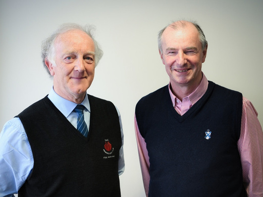 Ravensby Glass: Nicholas Cunningham (left) and Hamish Ogilvie 