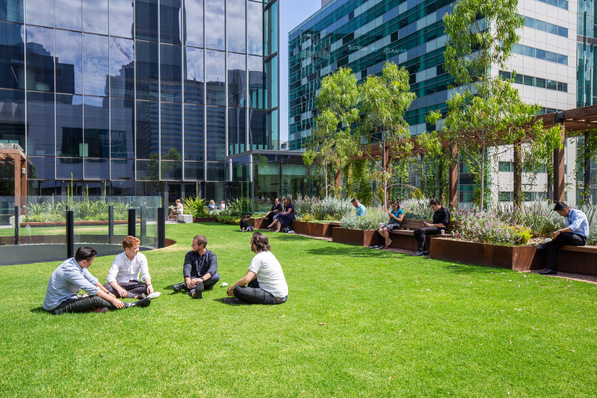  Climate change adaptations through infrastructural greening.