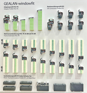 Gealan presented its new windowfit product range for the first time at BAU 2025 in Munich.